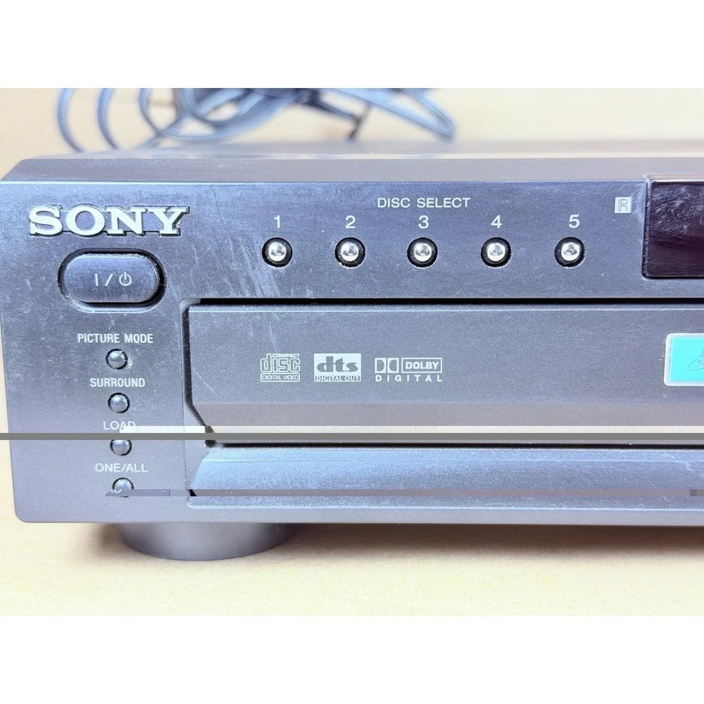 Sony DVP-NC625 5 Disc DVD CD Changer Player w/ OEM RMT-D154A Remote Tested